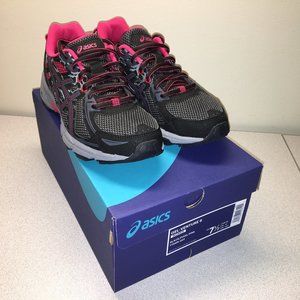 Asics Gel-Venture 6 Women 7.5 Black/Pink NEW